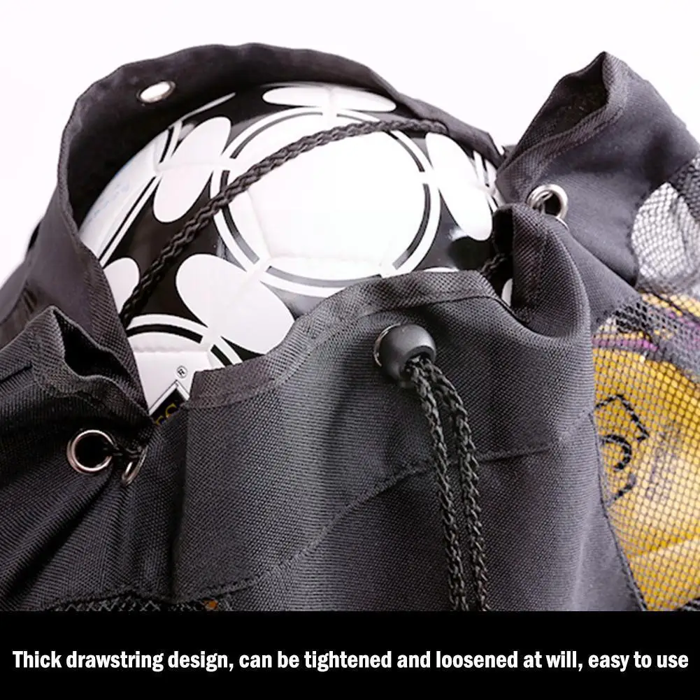 Outdoor Soccer Bag Large Capacity Basketball Volleyball Bag Bag Mesh Drawstring With Adjustable Waterproof Portable Storage M3P3
Outdoor Soccer Bag Large Capacity Basketball Volleyball Bag Bag Mesh Drawstring With Adjustable Waterproof Portable Storage M3P3