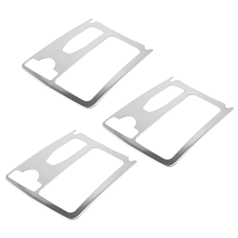 3X Central Console Cup Holder Water Cup Holder Panel Decoration Trim for Mercedes Benz C Class W204 2008-2014 RHD 
3X Central Console Cup Holder Water Cup Holder Panel Decoration Trim for Mercedes Benz C Class W204 2008-2014 RHD