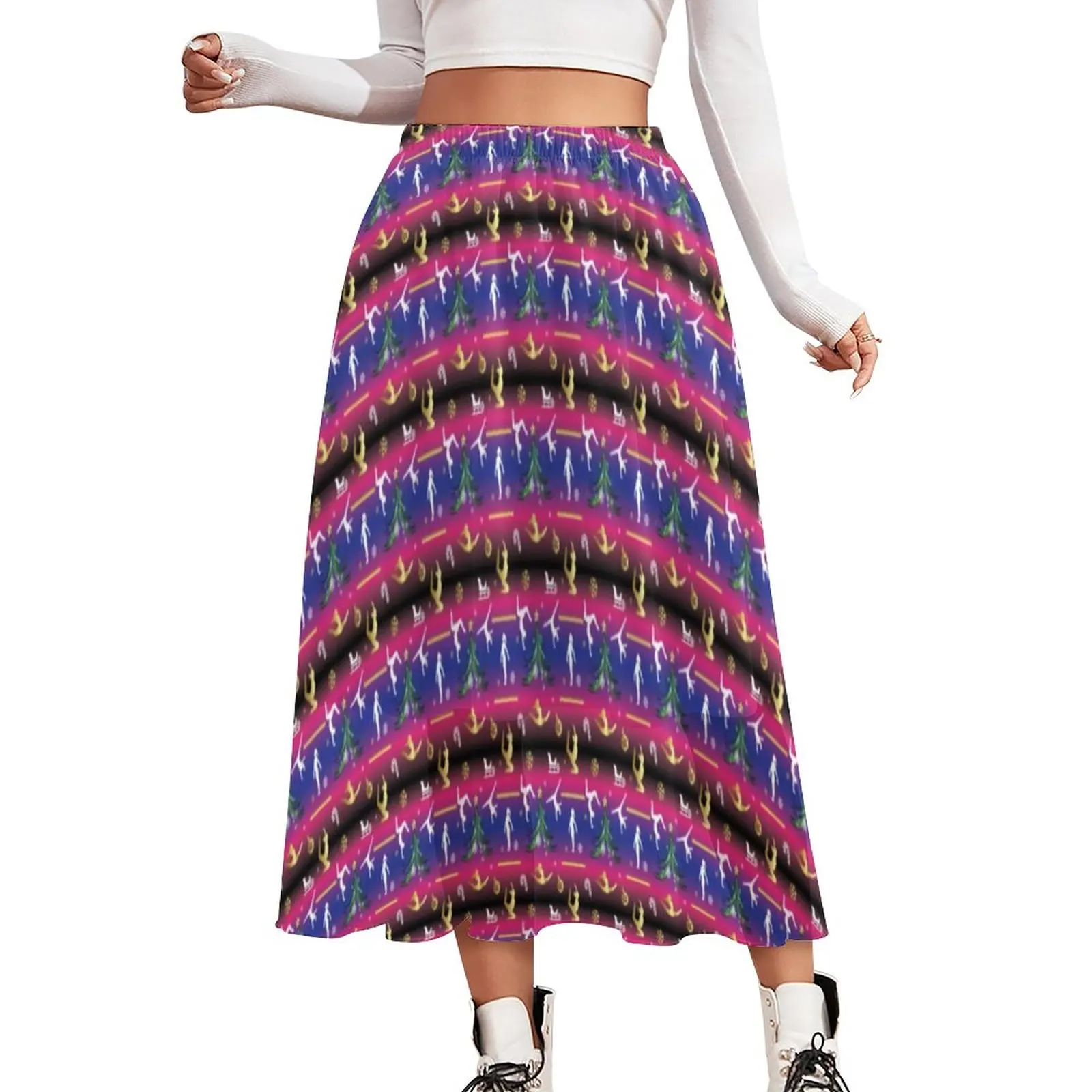 Christmas Tree Chiffon Skirt Womens Gymnastics Street Fashion Casual Skirts Women Cute A-line Skirt Design Clothes Birthday Gift
Christmas Tree Chiffon Skirt Womens Gymnastics Street Fashion Casual Skirts Women Cute A-line Skirt Design Clothes Birthday Gift