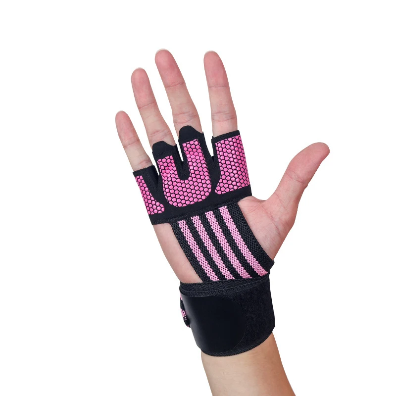 1 Pair Weightlifting Training Gloves Half Finger Fitness Sports Body Building Gymnastics Gym Hand Wrist Palm Protector Gloves
1 Pair Weightlifting Training Gloves Half Finger Fitness Sports Body Building Gymnastics Gym Hand Wrist Palm Protector Gloves