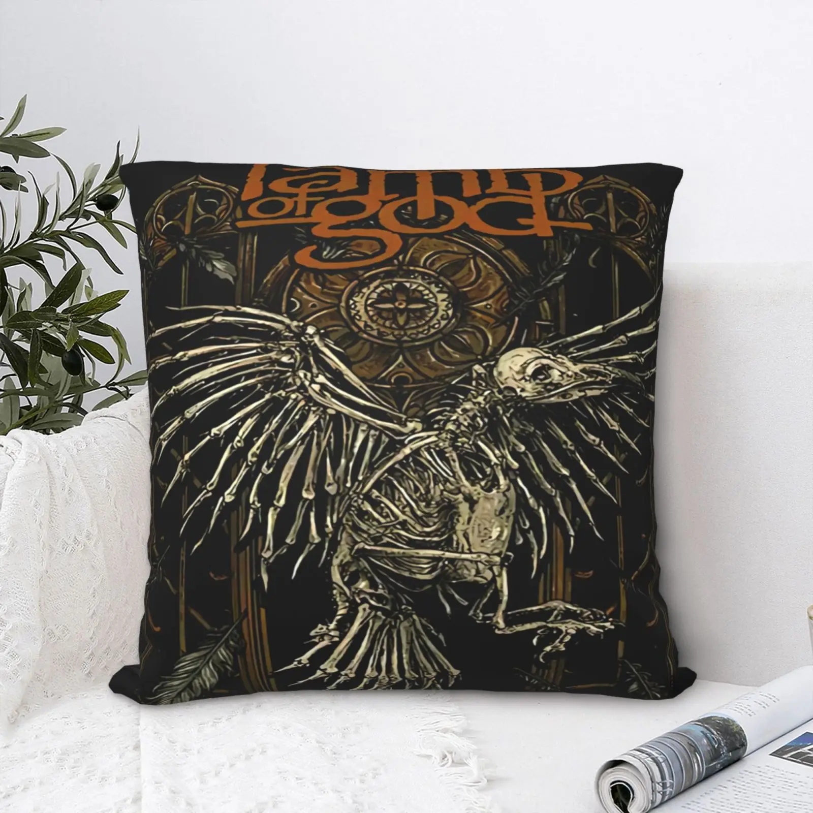 Lamb Of God Crow Metal Merch Pillow Case Sofa Summer Pillowcases Ornamental Pillows For Living Room Pillow Covers Back Cushion
Lamb Of God Crow Metal Merch Pillow Case Sofa Summer Pillowcases Ornamental Pillows For Living Room Pillow Covers Back Cushion