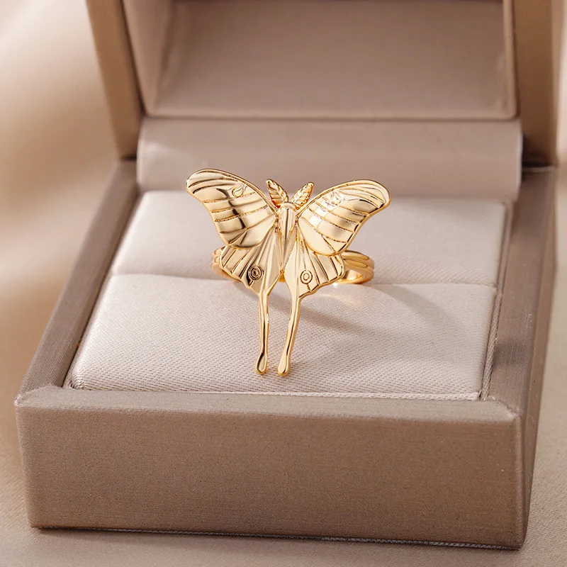 Trendy Gold Butterfly Rings Party Ring For Women For Women Rings Friendship Wedding Adjustable Ring Jewelry Gifts Dropshipping
Trendy Gold Butterfly Rings Party Ring For Women For Women Rings Friendship Wedding Adjustable Ring Jewelry Gifts Dropshipping