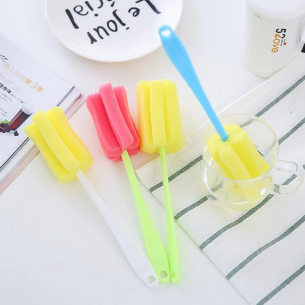 5Pcs Kitchen Cleaning Tool Sponge Brush For Wineglass Bottle Coffe Tea Glass Cup 
5Pcs Kitchen Cleaning Tool Sponge Brush For Wineglass Bottle Coffe Tea Glass Cup