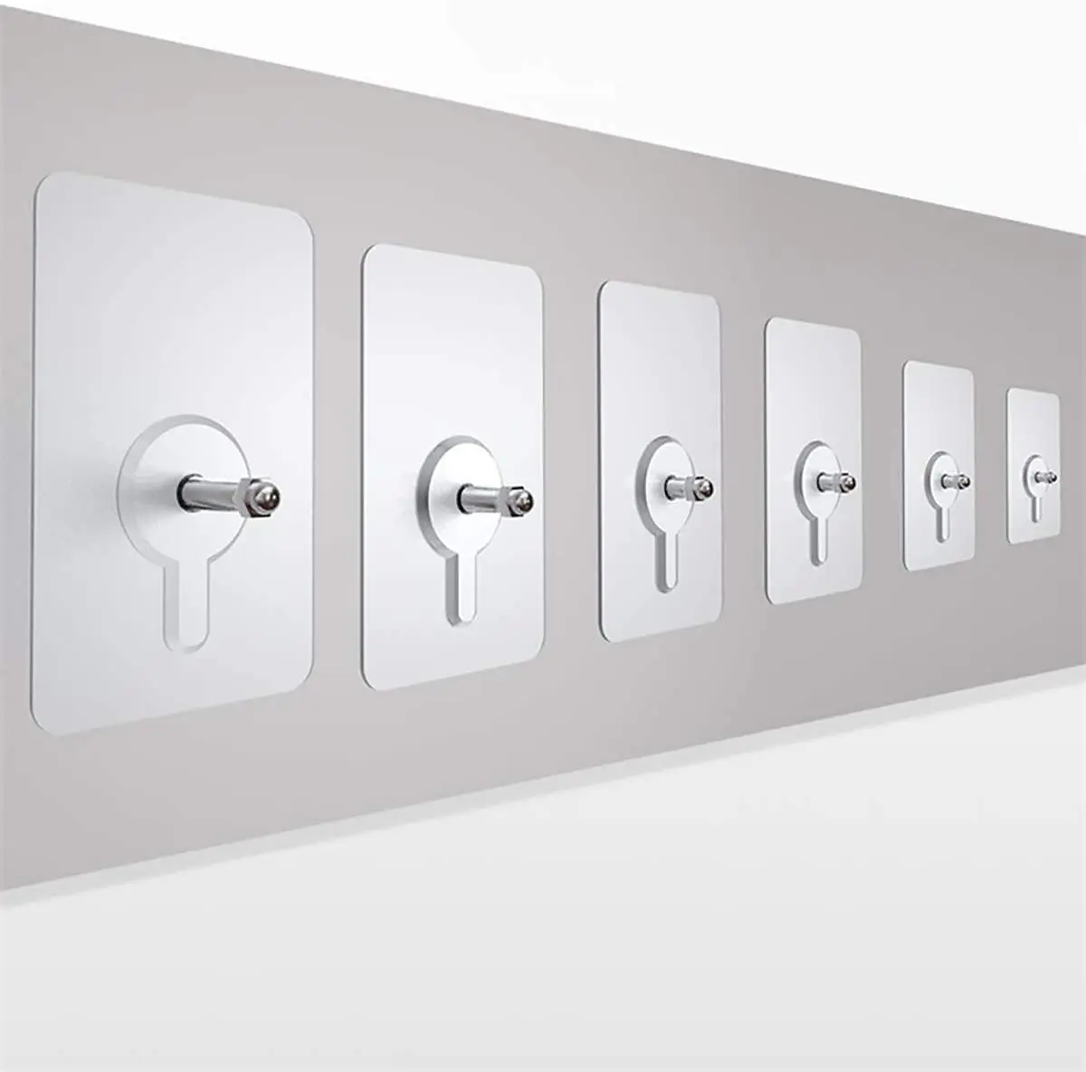 1/510/20Pcs Adhesive Transparent Wall Screw Hooks Clear Closet Cabinet Shelf Hangers Kitchen Bathroom Livingroom Screw(6mm)
1/510/20Pcs Adhesive Transparent Wall Screw Hooks Clear Closet Cabinet Shelf Hangers Kitchen Bathroom Livingroom Screw(6mm)