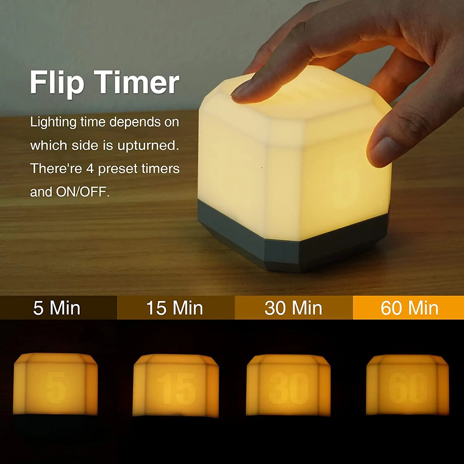 Светодиодный энергосберегающий ночник, Настольный светильник для спальни, креативный маленький квадратный флип-ночник с таймером для кормления ночью 
Светодиодный энергосберегающий ночник, Настольный светильник для спальни, креативный маленький квадратный флип-ночник с таймером для кормления ночью