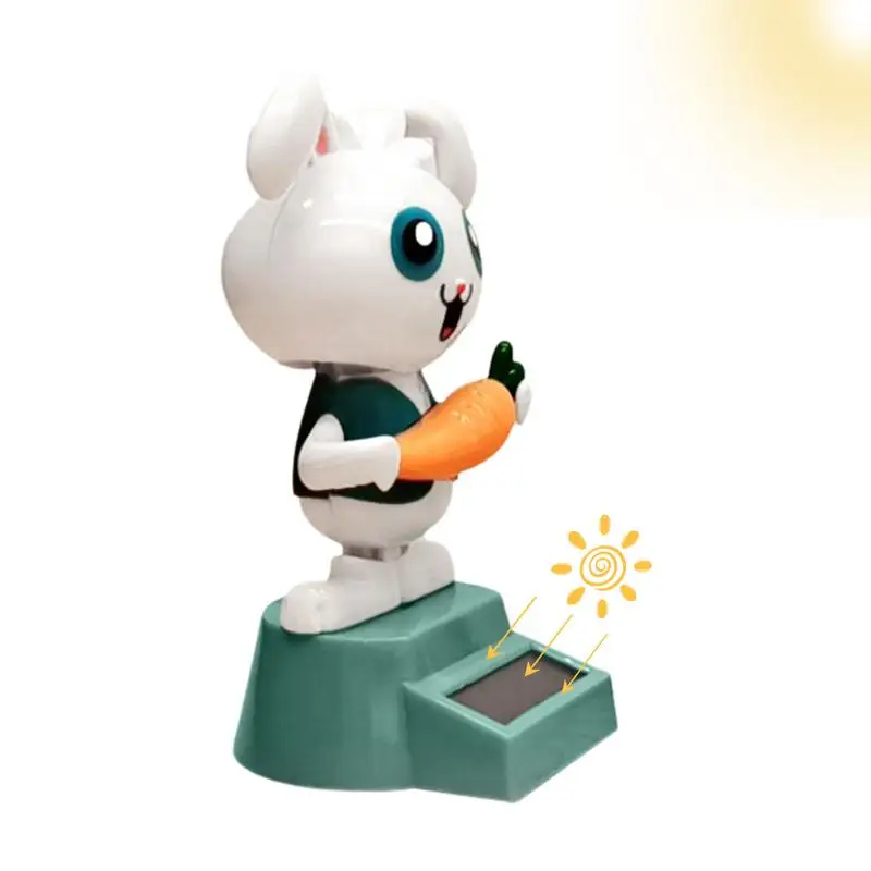 Funny Solar Powered Dancing Swing Rabbit Doll Swing Animated Bobble Dancer Toy Car Interior Home Decor Gifts For Friend
Funny Solar Powered Dancing Swing Rabbit Doll Swing Animated Bobble Dancer Toy Car Interior Home Decor Gifts For Friend