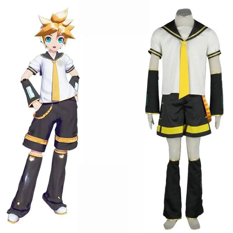 Cos Clothing Mirror Tone Twins Jk Uniform Suit Rin Len Halloween Uniform Cosplay Complete Costumes Sets Tops+Shorts Women Men
Cos Clothing Mirror Tone Twins Jk Uniform Suit Rin Len Halloween Uniform Cosplay Complete Costumes Sets Tops+Shorts Women Men