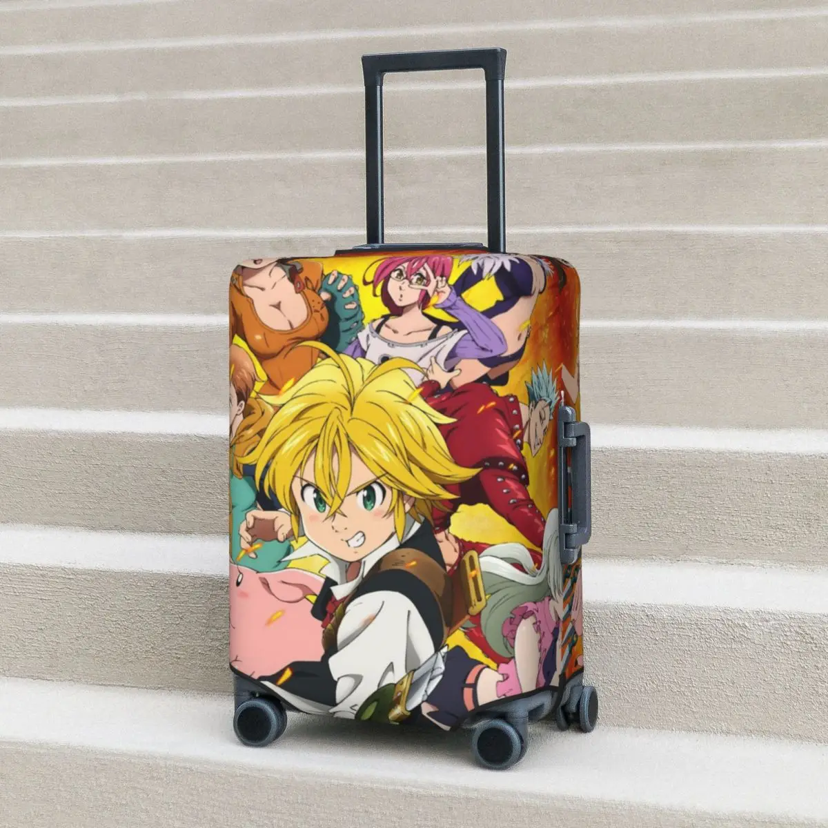 The Seven Deadly Sins Collage Suitcase Cover Holiday Anime Fun Luggage Case Cruise Trip Protector 
The Seven Deadly Sins Collage Suitcase Cover Holiday Anime Fun Luggage Case Cruise Trip Protector