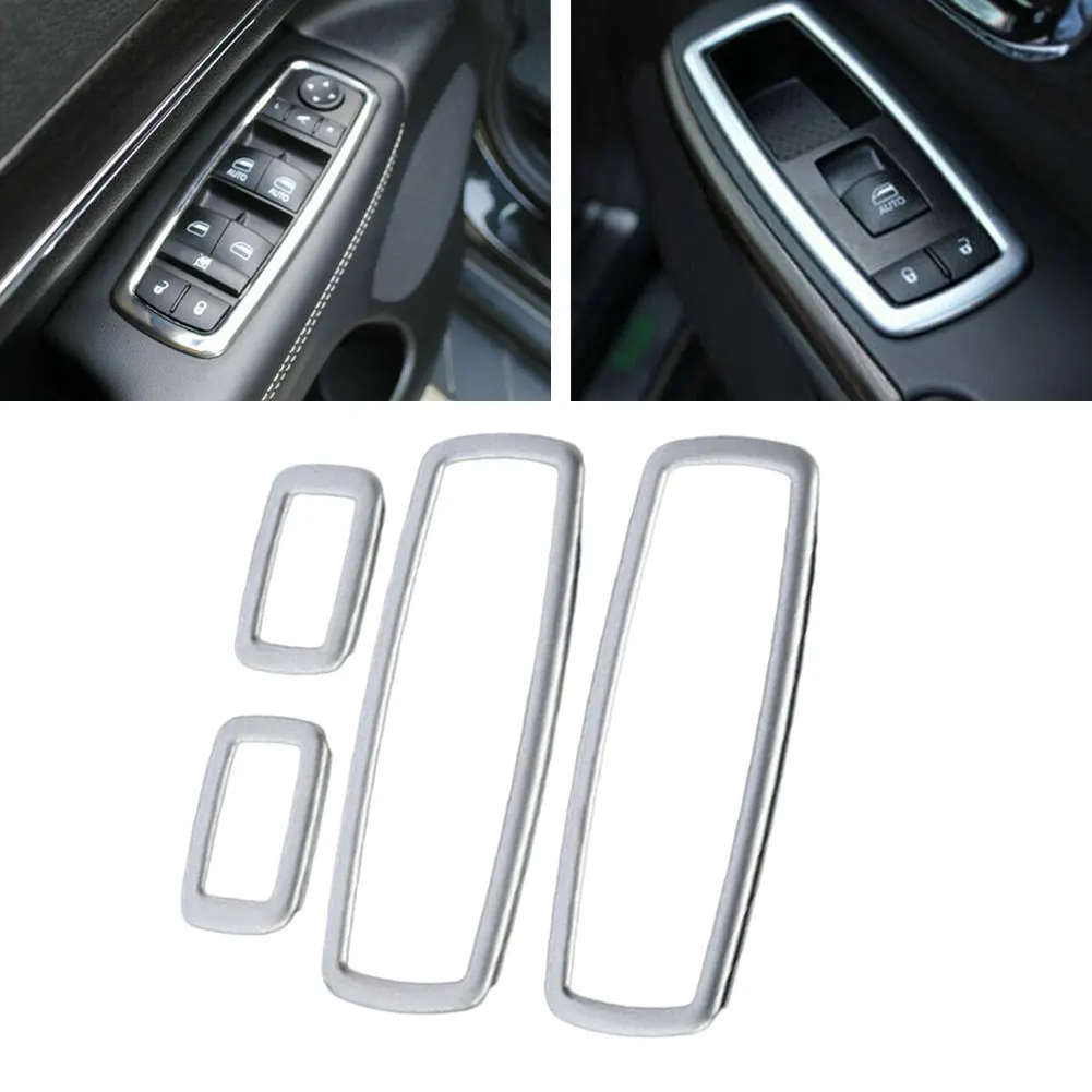 For Dodge Journey Car Glass Button Decoration Frame 2011-2021 ABS Plastic Brand New Chrome Car Interior Accessories
For Dodge Journey Car Glass Button Decoration Frame 2011-2021 ABS Plastic Brand New Chrome Car Interior Accessories