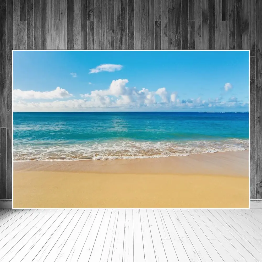 Sea Level Beach Sands Waves Photography Backgrounds Summer Calm Ocean Blue Sky White Clouds Kids Backdrops Photographic Portrait
Sea Level Beach Sands Waves Photography Backgrounds Summer Calm Ocean Blue Sky White Clouds Kids Backdrops Photographic Portrait