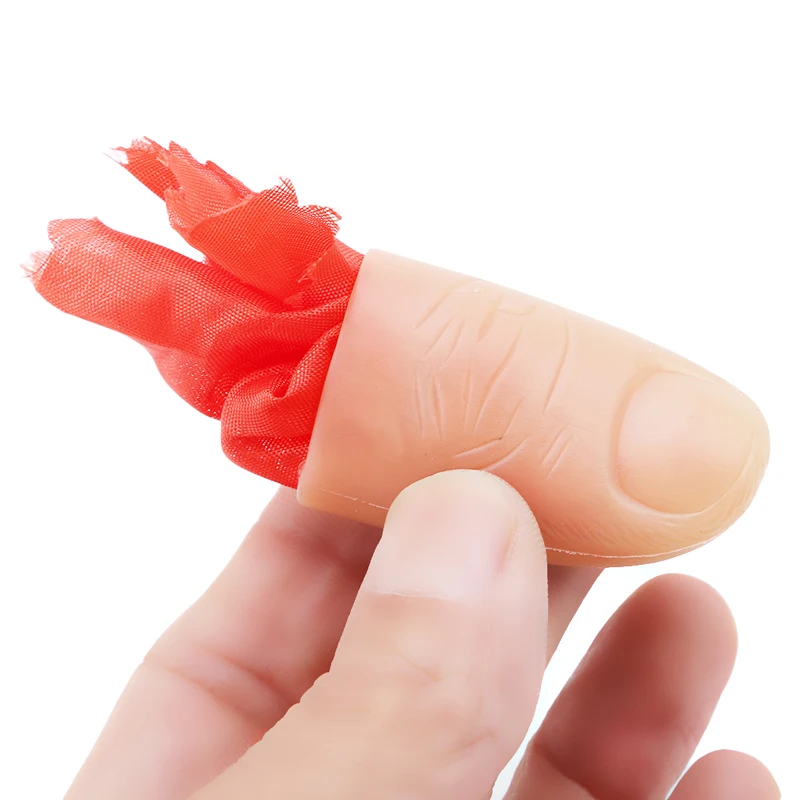 

Креативный волшебный трюк большой палец резиновый Макросъемка исчезающий палец реквизит для сцены магический реквизит Детские игрушки дл...
