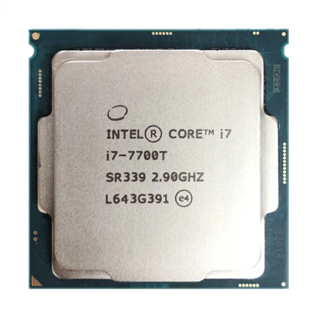 Intel Core i7-7700T i7 7700T 2.9 GHz Quad-Core Eight-Thread CPU Processor 8M 35W LGA 1151
Intel Core i7-7700T i7 7700T 2.9 GHz Quad-Core Eight-Thread CPU Processor 8M 35W LGA 1151