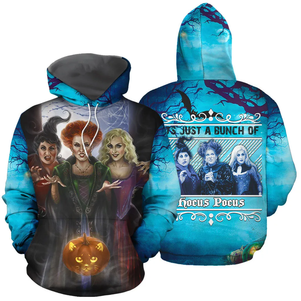 Модные рубашки Hocus Pocus с 3D принтом для мужчин и женщин, пуловер, свитшот, повседневные толстовки на молнии, куртка унисекс 
Модные рубашки Hocus Pocus с 3D принтом для мужчин и женщин, пуловер, свитшот, повседневные толстовки на молнии, куртка унисекс