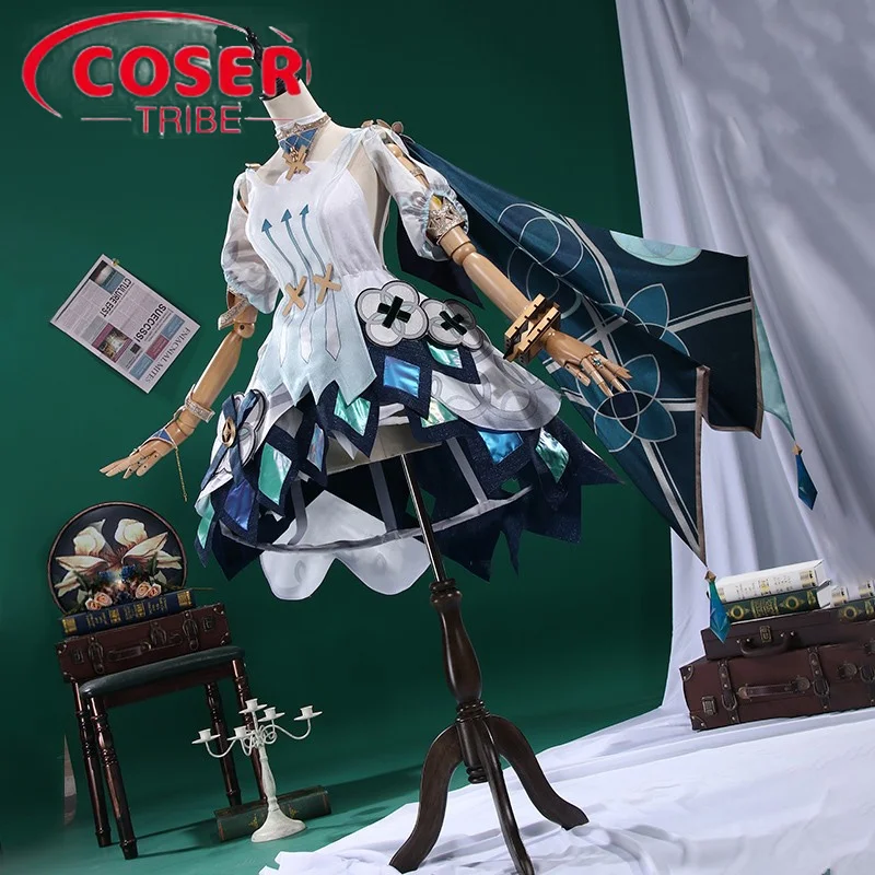 COSER TRIBE Anime Game Genshin Impact Faruzan Halloween Carnival Role Play Costume Complete Set
COSER TRIBE Anime Game Genshin Impact Faruzan Halloween Carnival Role Play Costume Complete Set