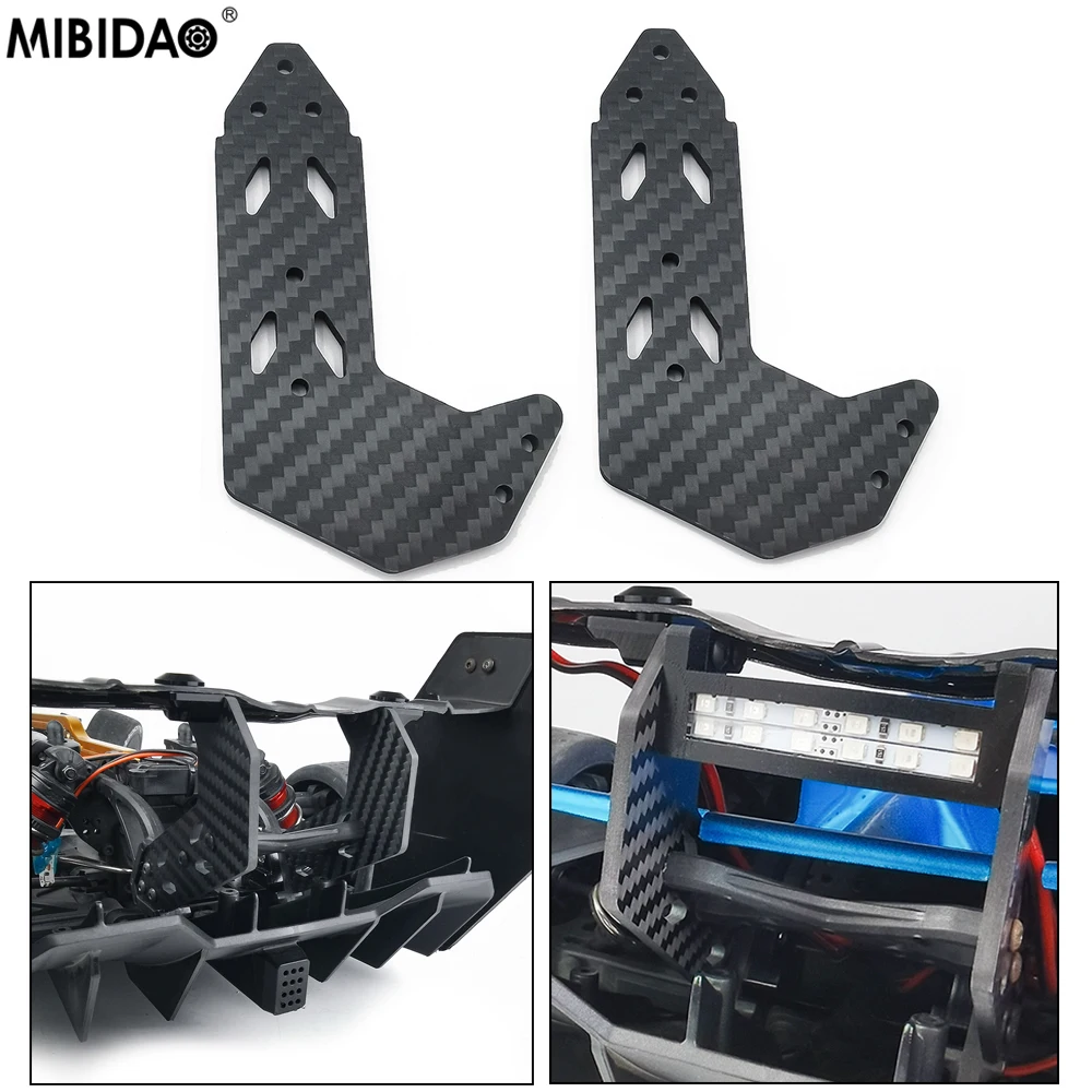 Кронштейн для крепления заднего крыла MIBIDAO из углеродного волокна для ARRMA 1/7 LIMITLESS F1 RC Crawler Car Upgrade Parts, 2 шт.
Кронштейн для крепления заднего крыла MIBIDAO из углеродного волокна для ARRMA 1/7 LIMITLESS F1 RC Crawler Car Upgrade Parts, 2 шт.