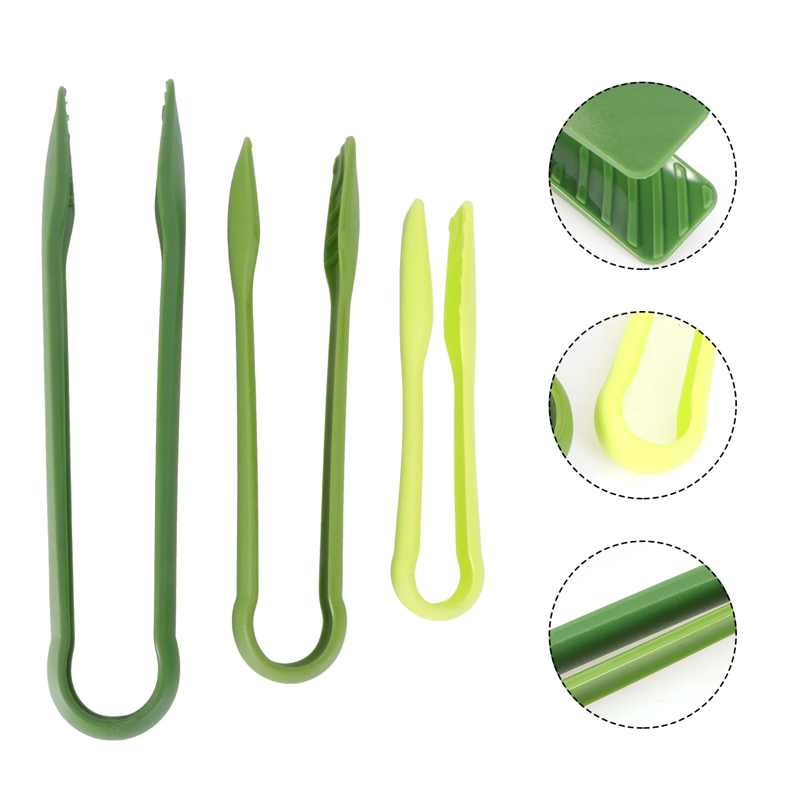 3 Pcs Food Serving Tongs Lightweight Non-slip Premium Food Clips for Bakery Home Kitchen Party
3 Pcs Food Serving Tongs Lightweight Non-slip Premium Food Clips for Bakery Home Kitchen Party