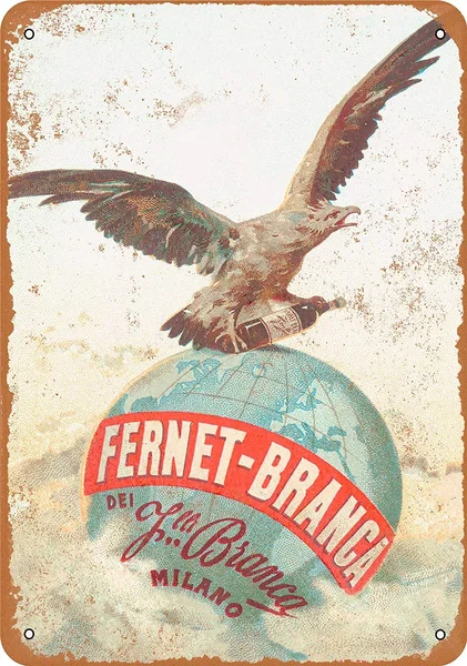 Fernet Branca Liqueur Retro Metal Tin Sign Poster Home Garage Plate Cafe Pub Motel Art Wall Decor
Fernet Branca Liqueur Retro Metal Tin Sign Poster Home Garage Plate Cafe Pub Motel Art Wall Decor