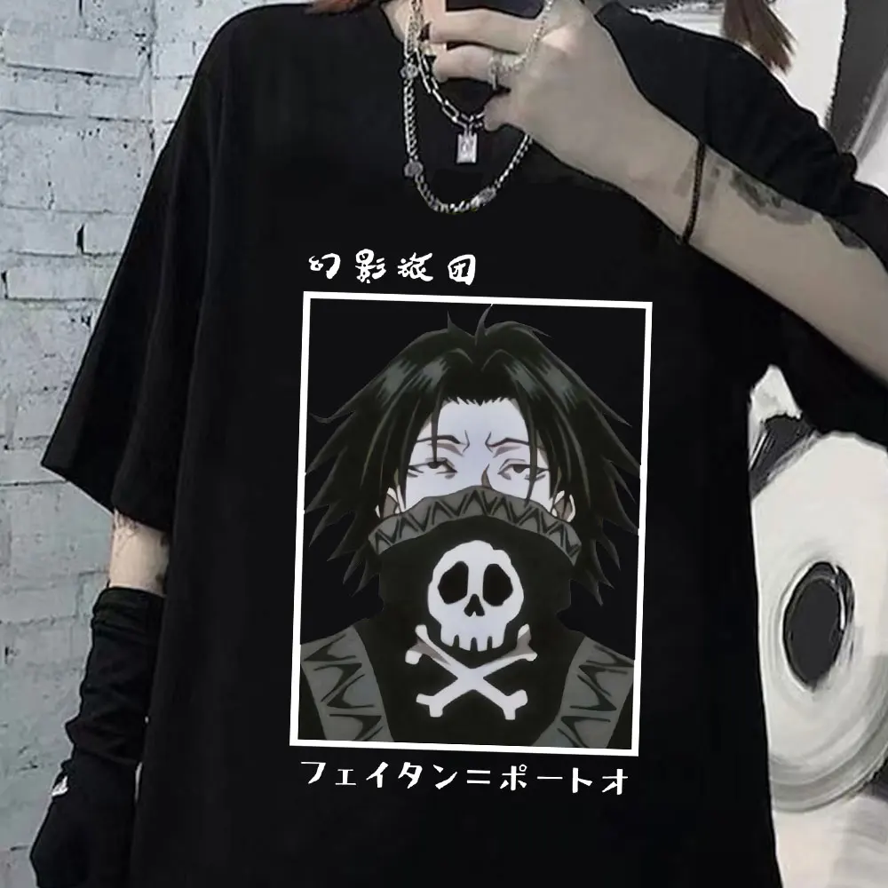 Anime Hunter X Hunter Feitan Potoo Tee Shirt Short Sleeve O-neck T-Shirts Cotton Oversized T-shirt Men Women's Casual T Shirt
Anime Hunter X Hunter Feitan Potoo Tee Shirt Short Sleeve O-neck T-Shirts Cotton Oversized T-shirt Men Women's Casual T Shirt