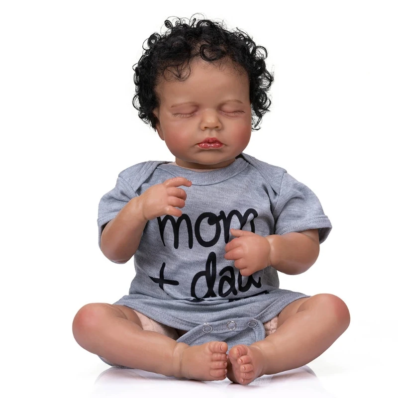 Realistic Baby Toddler Reborns Doll 20 inch Closed /Opened Eyes Baby Toy Lifelike Newborn Dolls Infant Gift with Clothes
Realistic Baby Toddler Reborns Doll 20 inch Closed /Opened Eyes Baby Toy Lifelike Newborn Dolls Infant Gift with Clothes
