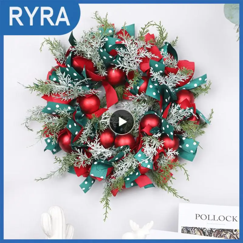 Рождественский венок, Рождественский шар, лента, гирлянда, домашние настенные подвесные украшения, украшения для входной двери, венки, новы...
Рождественский венок, Рождественский шар, лента, гирлянда, домашние настенные подвесные украшения, украшения для входной двери, венки, новы...