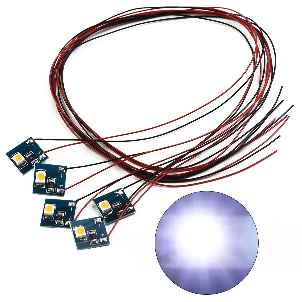 5pcs Model Train Pre-soldered Micro Litz Wired 12v LEDs For Model Railway Building Interior Lighting For Hornby OO HO
5pcs Model Train Pre-soldered Micro Litz Wired 12v LEDs For Model Railway Building Interior Lighting For Hornby OO HO