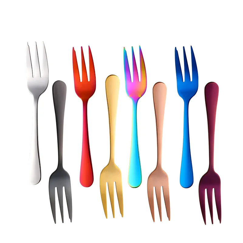 3PCS Rainbow Fruit Fork Cake Dessert Bread Snack Food Tableware Party Home Kitchen Lunch Stainless Steel Creative Mini New
3PCS Rainbow Fruit Fork Cake Dessert Bread Snack Food Tableware Party Home Kitchen Lunch Stainless Steel Creative Mini New
