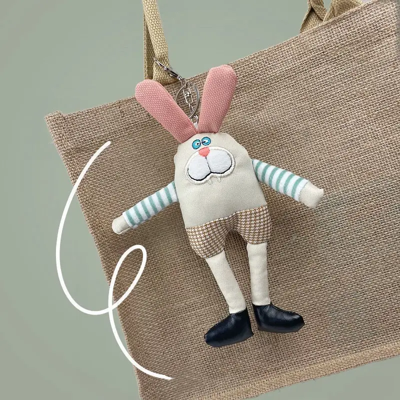 Cartoon Plush Toy Bucktooth Rabbit Doll Creative Stuffed Toy Cute Pendant Key Chain for Birthday Gifts
Cartoon Plush Toy Bucktooth Rabbit Doll Creative Stuffed Toy Cute Pendant Key Chain for Birthday Gifts