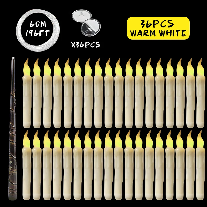 Волшебная палочка с дистанционным управлением для подвесных свечей
Волшебная палочка с дистанционным управлением для подвесных свечей