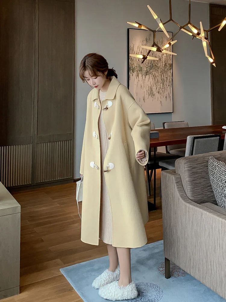 Autumn Winter 2022 New Button Up Women's Loose Casual Long Sleeve Woolen Coat Fashion Jackets Women Clothing Outwear Cardigan
Autumn Winter 2022 New Button Up Women's Loose Casual Long Sleeve Woolen Coat Fashion Jackets Women Clothing Outwear Cardigan