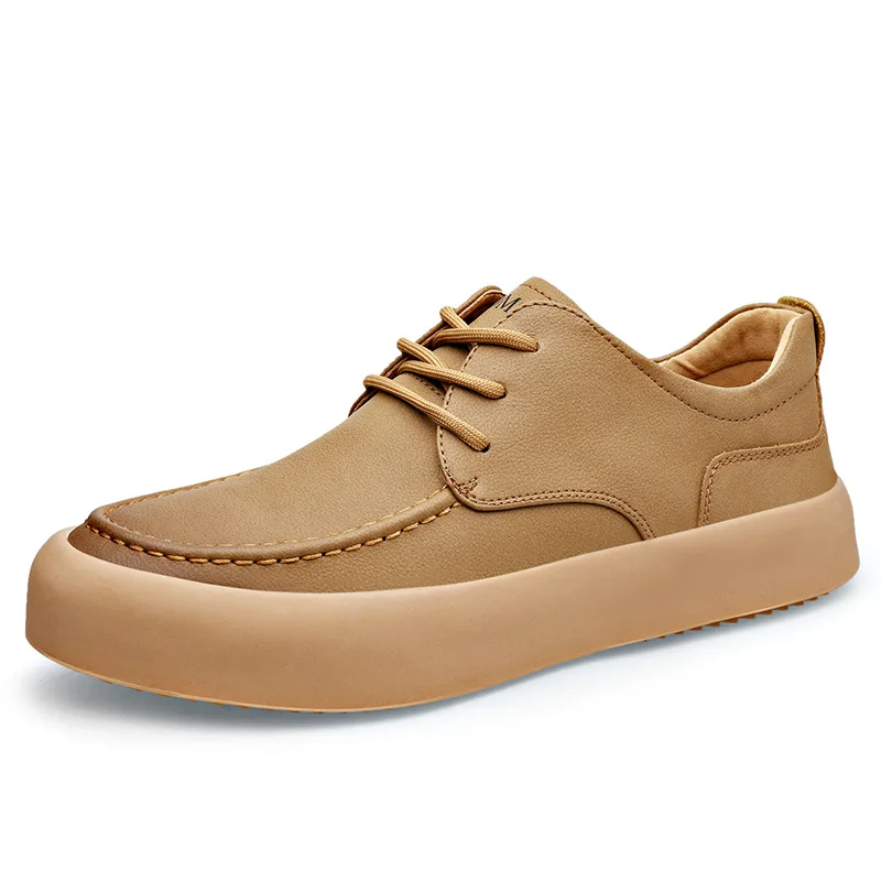 Genuine Leather Casual Outdoor Hiking Shoes for Men 2023 Summer Yellow Breathable Hollowed Out Men's Leather Shoes Sneaker Male
Genuine Leather Casual Outdoor Hiking Shoes for Men 2023 Summer Yellow Breathable Hollowed Out Men's Leather Shoes Sneaker Male