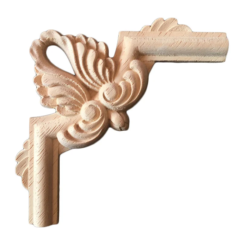 11-15cm Wood Carved Decal Corner Applique Decorate Frame Wooden Figurines Cabinet Decorative Crafts Home Decoration Accessories
11-15cm Wood Carved Decal Corner Applique Decorate Frame Wooden Figurines Cabinet Decorative Crafts Home Decoration Accessories