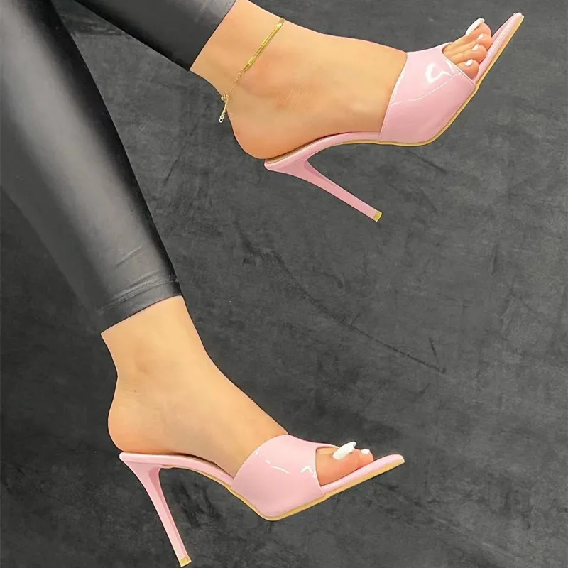 2022 New Fashion PU Yellow Black Sexy High Heels Pointed Toe Open Toe Women's Summer Slippers Slip-on Women's Shoes Party Shoes
2022 New Fashion PU Yellow Black Sexy High Heels Pointed Toe Open Toe Women's Summer Slippers Slip-on Women's Shoes Party Shoes