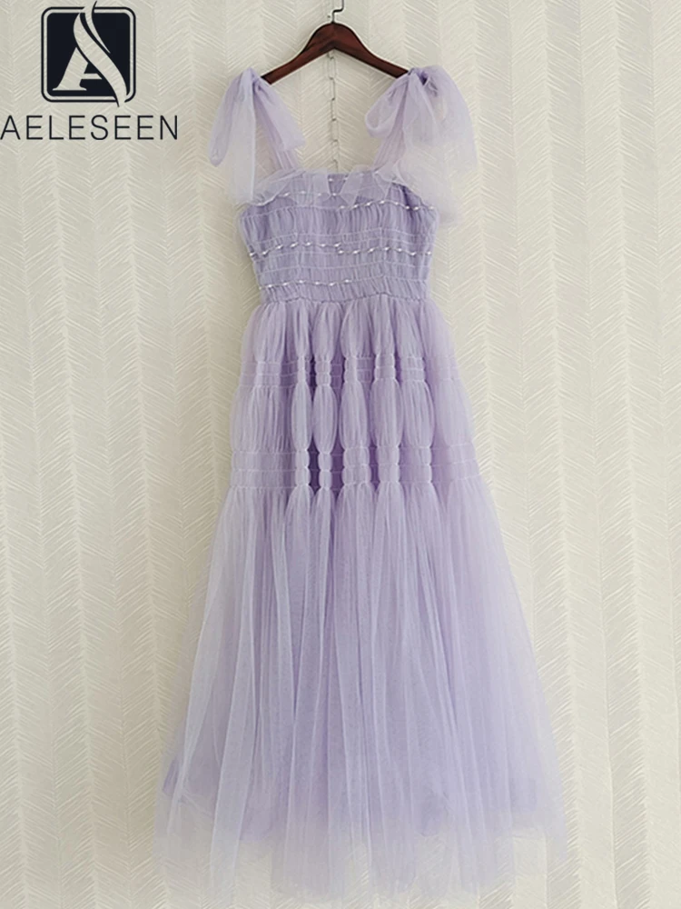 AELESEEN Runway Fashion 2022 Summer Tulle Dress Women Purple Spaghetti Strap Beading Mesh Ladies Party Long Layered Gown Ball
AELESEEN Runway Fashion 2022 Summer Tulle Dress Women Purple Spaghetti Strap Beading Mesh Ladies Party Long Layered Gown Ball
