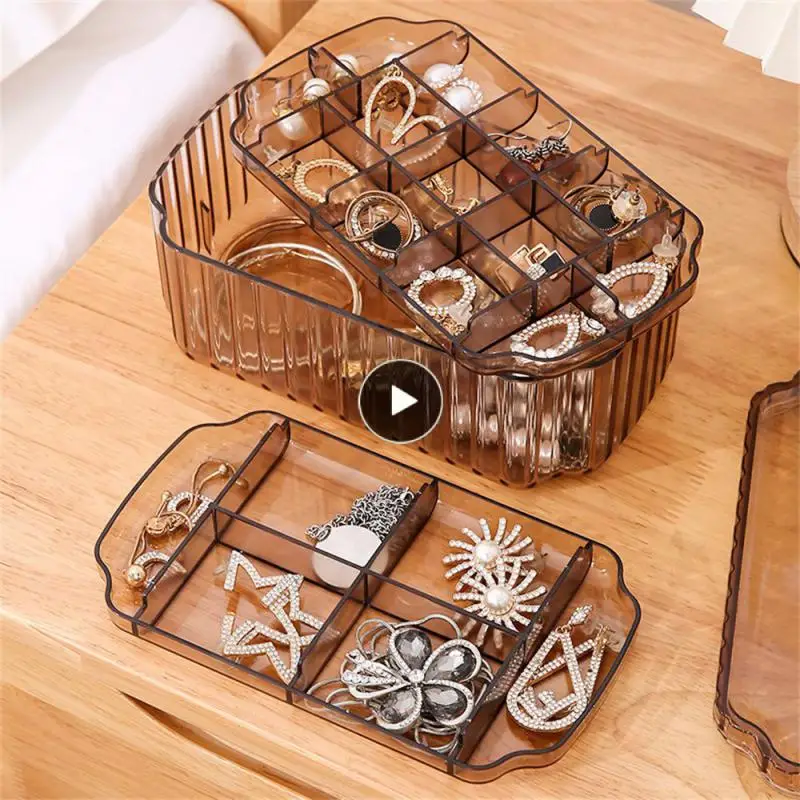 Transparent Durable Convenient Dust-proof Grid Detachable Thick Sealed And Dustproof Box Body With Cover Take Classification
Transparent Durable Convenient Dust-proof Grid Detachable Thick Sealed And Dustproof Box Body With Cover Take Classification