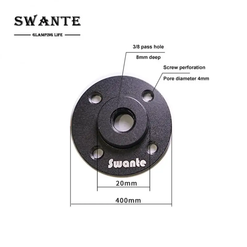 Camping Supplies Pizza Plate Base Desktop Aluminum Alloy Camping Table Convenient Multi-function Flange Plate Camping Equipments
Camping Supplies Pizza Plate Base Desktop Aluminum Alloy Camping Table Convenient Multi-function Flange Plate Camping Equipments
