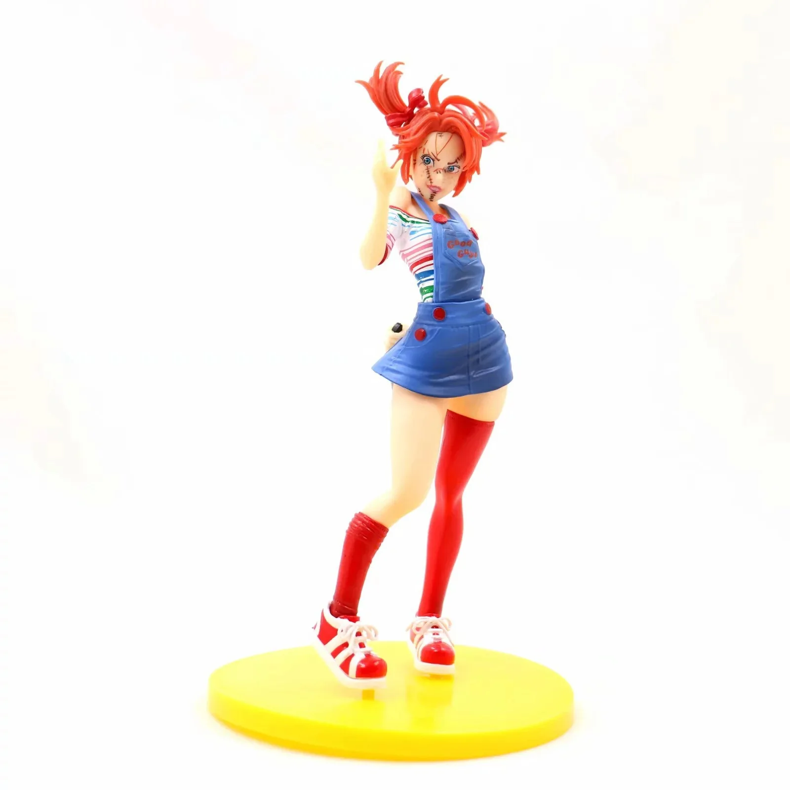 Chucky Figure Ultimate Tiffany Figure Gets Lucky PVC Chucky Action Figurine Toy Horror Halloween Gifts Doll
Chucky Figure Ultimate Tiffany Figure Gets Lucky PVC Chucky Action Figurine Toy Horror Halloween Gifts Doll