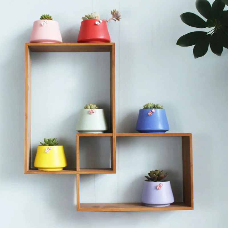 Colorful Ceramic Flowerpot Small Floral Succulent Pots Mini Plant Containers Planter With Hole Home Garden Decoration
Colorful Ceramic Flowerpot Small Floral Succulent Pots Mini Plant Containers Planter With Hole Home Garden Decoration