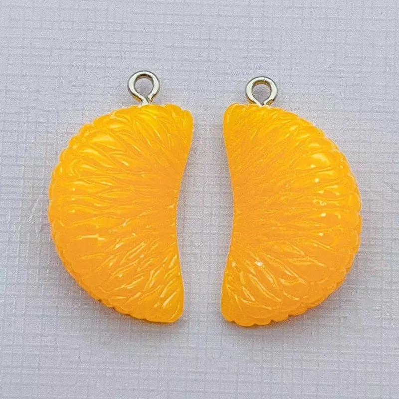10pcs Cute Small Fruit 3D Orange Resin Charms For Earring Findings Lovely Floating Pendant DIY Fashion Jewelry Making
10pcs Cute Small Fruit 3D Orange Resin Charms For Earring Findings Lovely Floating Pendant DIY Fashion Jewelry Making