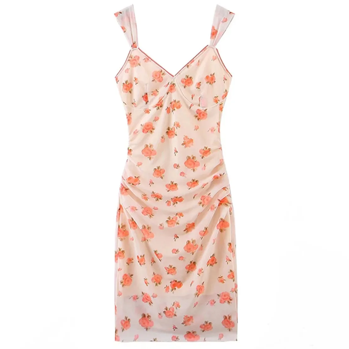 Jenny&Dave 2022 Summer French Style Indie Folk Gauze Floral Print Tank Dress Fashion Elegant Sexy Sheath Party Dress Women
Jenny&Dave 2022 Summer French Style Indie Folk Gauze Floral Print Tank Dress Fashion Elegant Sexy Sheath Party Dress Women