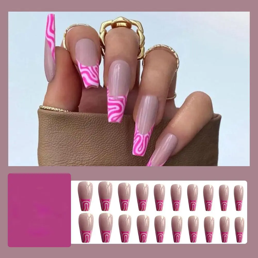 24pcs/Box Press On Nails Manicure Tool Artificial Detachable Coffin False Nails Nail Tips Fake Nails Wearable
24pcs/Box Press On Nails Manicure Tool Artificial Detachable Coffin False Nails Nail Tips Fake Nails Wearable