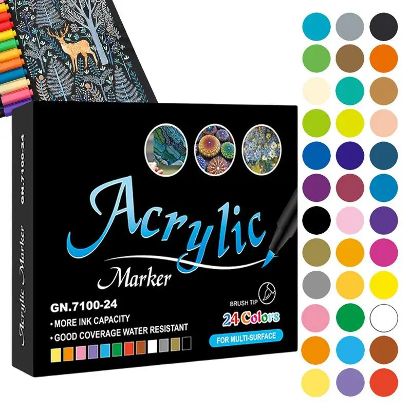 Paint Pens For Rocks Fine Tip Paint Markers For Canvas Multi-Color Optional Craft Paint Pen For Rock Painting Fabric Glass Metal
Paint Pens For Rocks Fine Tip Paint Markers For Canvas Multi-Color Optional Craft Paint Pen For Rock Painting Fabric Glass Metal