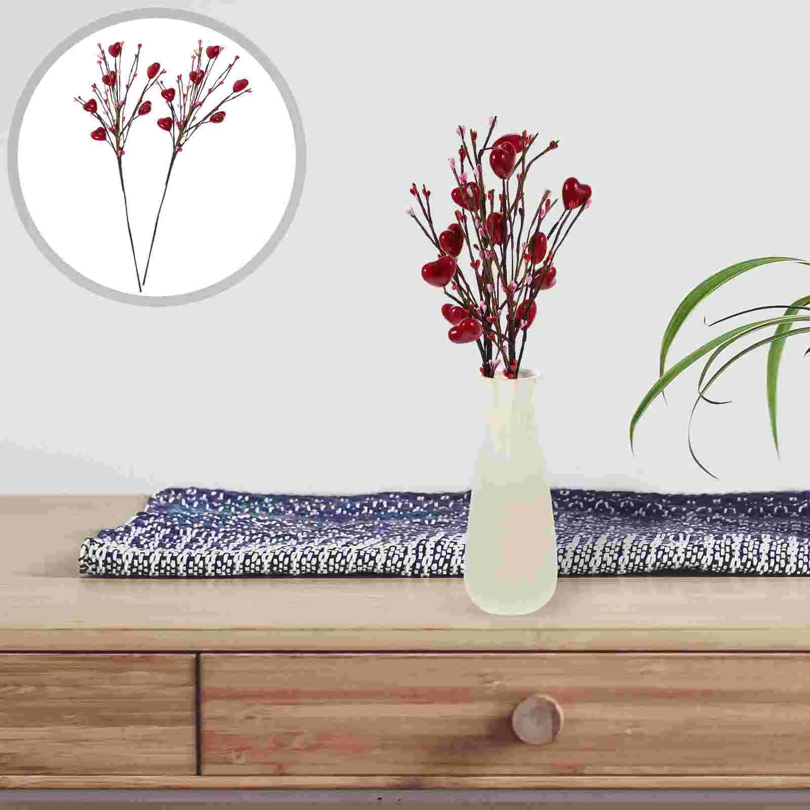 Flower Valentines Day Branches Stems Heart Artificial Berry Vase Filler Valentine S Table Arrangement Hearts Picks Wedding Craft
Flower Valentines Day Branches Stems Heart Artificial Berry Vase Filler Valentine S Table Arrangement Hearts Picks Wedding Craft