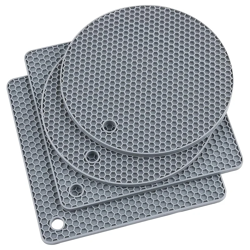 Kitchen Pots Heat Resistant Mat Multipurpose Kitchen Things Non-slip Pad Pot Holder Trivet Mats for Hot Pans Coaster Plates Sets
Kitchen Pots Heat Resistant Mat Multipurpose Kitchen Things Non-slip Pad Pot Holder Trivet Mats for Hot Pans Coaster Plates Sets