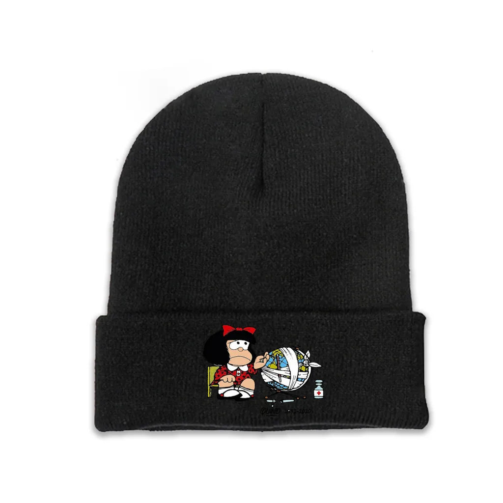 Mafalda Philip Comics Skullies Beanies Caps Adios Quino Knitted Winter Warm Bonnet Hats Unisex Ski Cap
Mafalda Philip Comics Skullies Beanies Caps Adios Quino Knitted Winter Warm Bonnet Hats Unisex Ski Cap