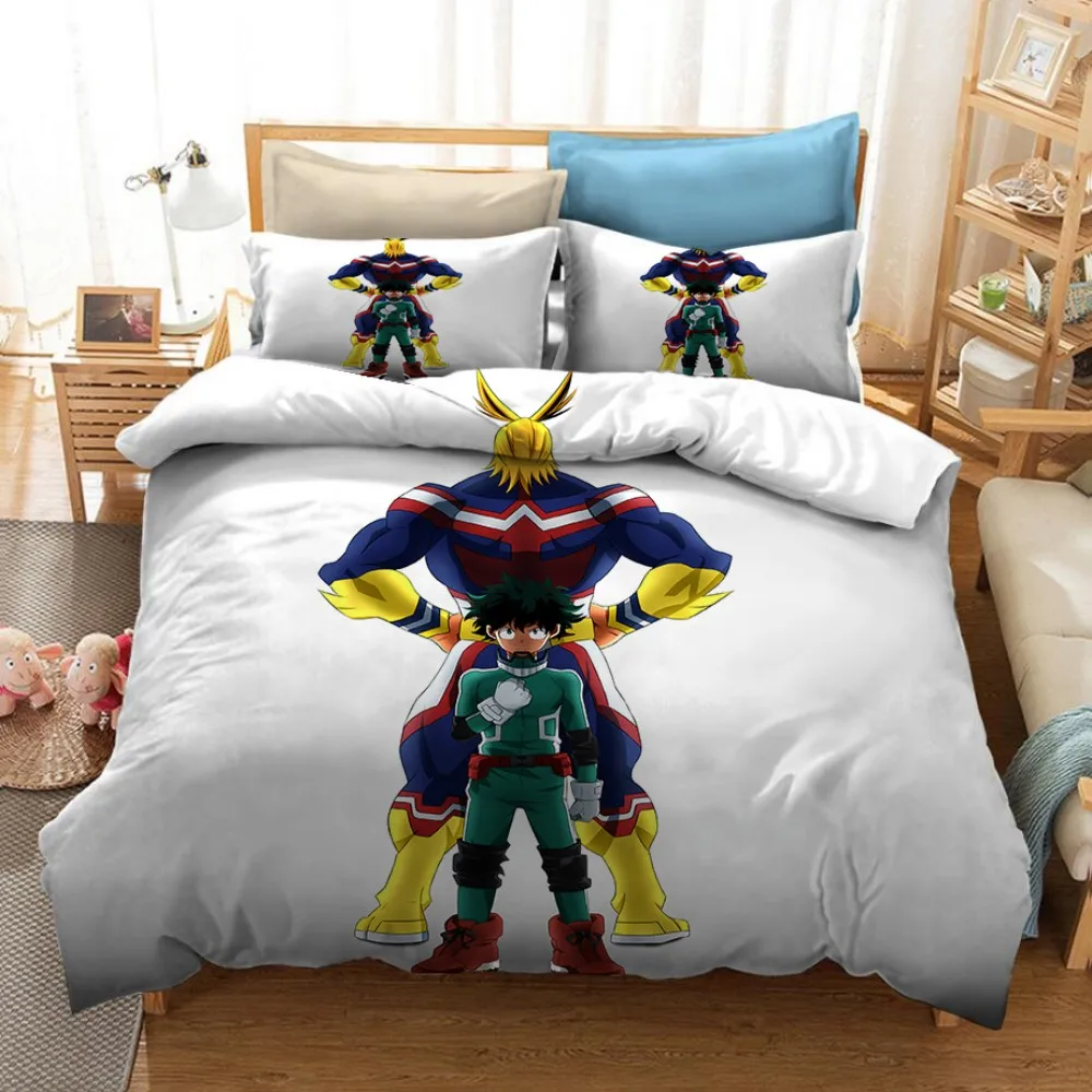 3d Bedding Set Anime My Hero Academia Duvet Covers Pillowcases Home Textile Luxury Cartoon Queen King Size Kids Gift
3d Bedding Set Anime My Hero Academia Duvet Covers Pillowcases Home Textile Luxury Cartoon Queen King Size Kids Gift