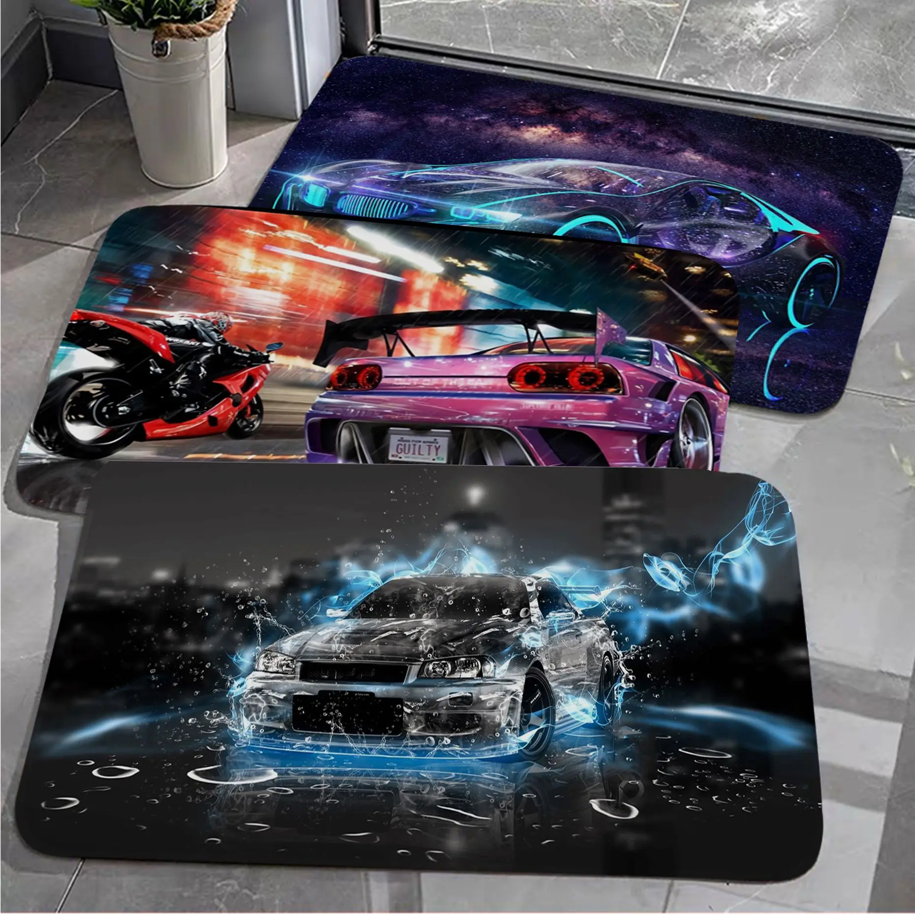 Sports Car Floor Carpet Non-Slip Laundry Room Mat Laundry Decor Balcony Child Living Room Doormat Area Rug
Sports Car Floor Carpet Non-Slip Laundry Room Mat Laundry Decor Balcony Child Living Room Doormat Area Rug