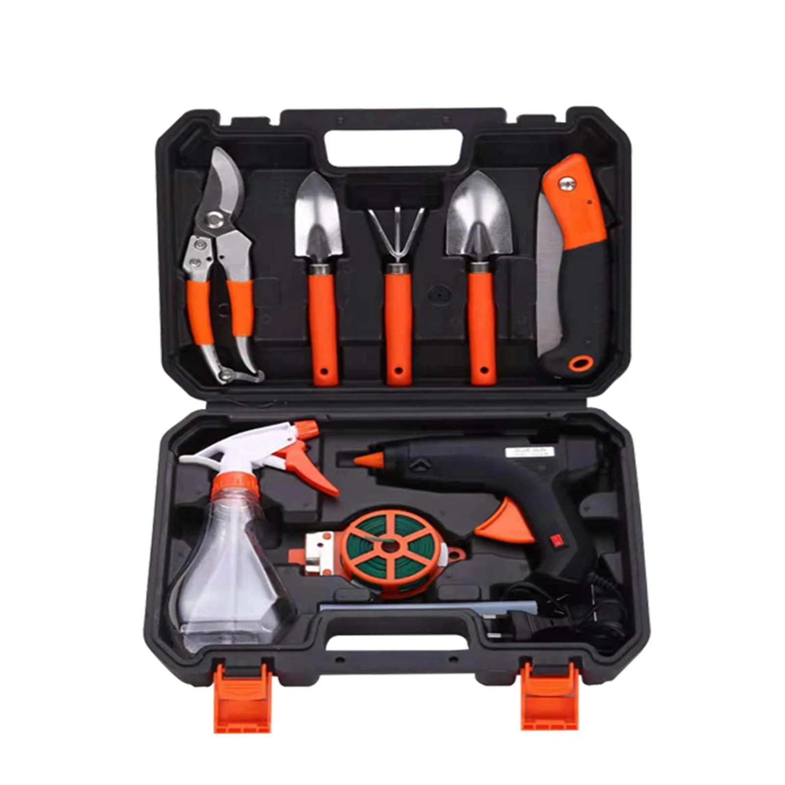 10pcs Garden Tool Set Plant Flowers Trees Shovel Weeding Planting Grafting Tool Rake Knife Shovel Spray Bottle Protable Tool
10pcs Garden Tool Set Plant Flowers Trees Shovel Weeding Planting Grafting Tool Rake Knife Shovel Spray Bottle Protable Tool