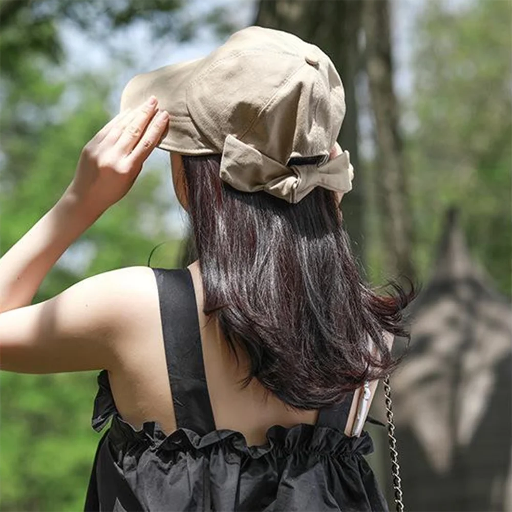 Korean Personality Summer Cotton Ultraviolet-Proof Japanes Bandage Bucket Hat Sun Hat Bow Cap
Korean Personality Summer Cotton Ultraviolet-Proof Japanes Bandage Bucket Hat Sun Hat Bow Cap