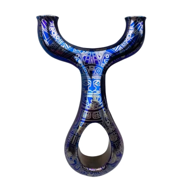 High-precision Baked Blue Titanium Alloy Slingshot Professional Hunting Flat Leather Slingshot Outdoor Shooting Practice Tool
High-precision Baked Blue Titanium Alloy Slingshot Professional Hunting Flat Leather Slingshot Outdoor Shooting Practice Tool