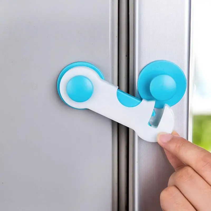 

10/5/3pcs Child Safety Cabinet Lock Home Baby Anti-pinch Refrigerator Closet Wardrobe Locks Protection Security Drawer Latches